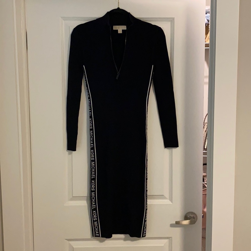 Michael Kors Midi Ribbed Dress